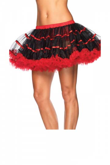 Black and Red Layered TuTu